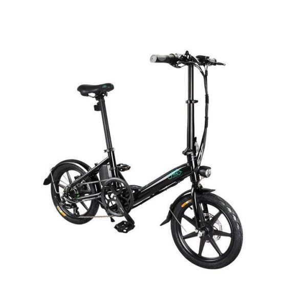 D3S 14 Inch Folding Fat Tire Electric Bike (250W, 7.8Ah, 3 Levels Moped Mode)