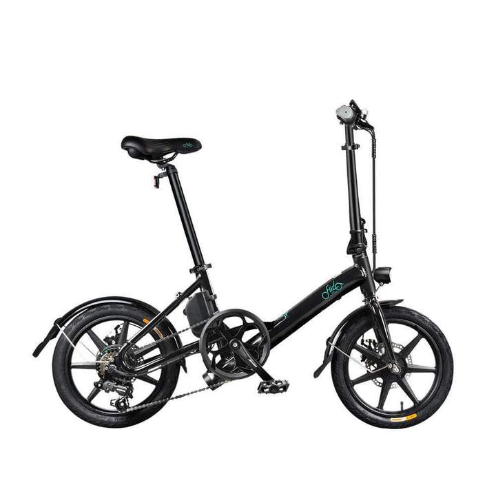 D3S 14 Inch Folding Fat Tire Electric Bike (250W, 7.8Ah, 3 Levels Moped Mode)