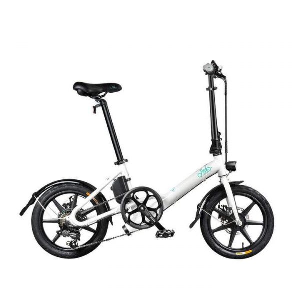 D3S 14 Inch Folding Fat Tire Electric Bike (250W, 7.8Ah, 3 Levels Moped Mode)