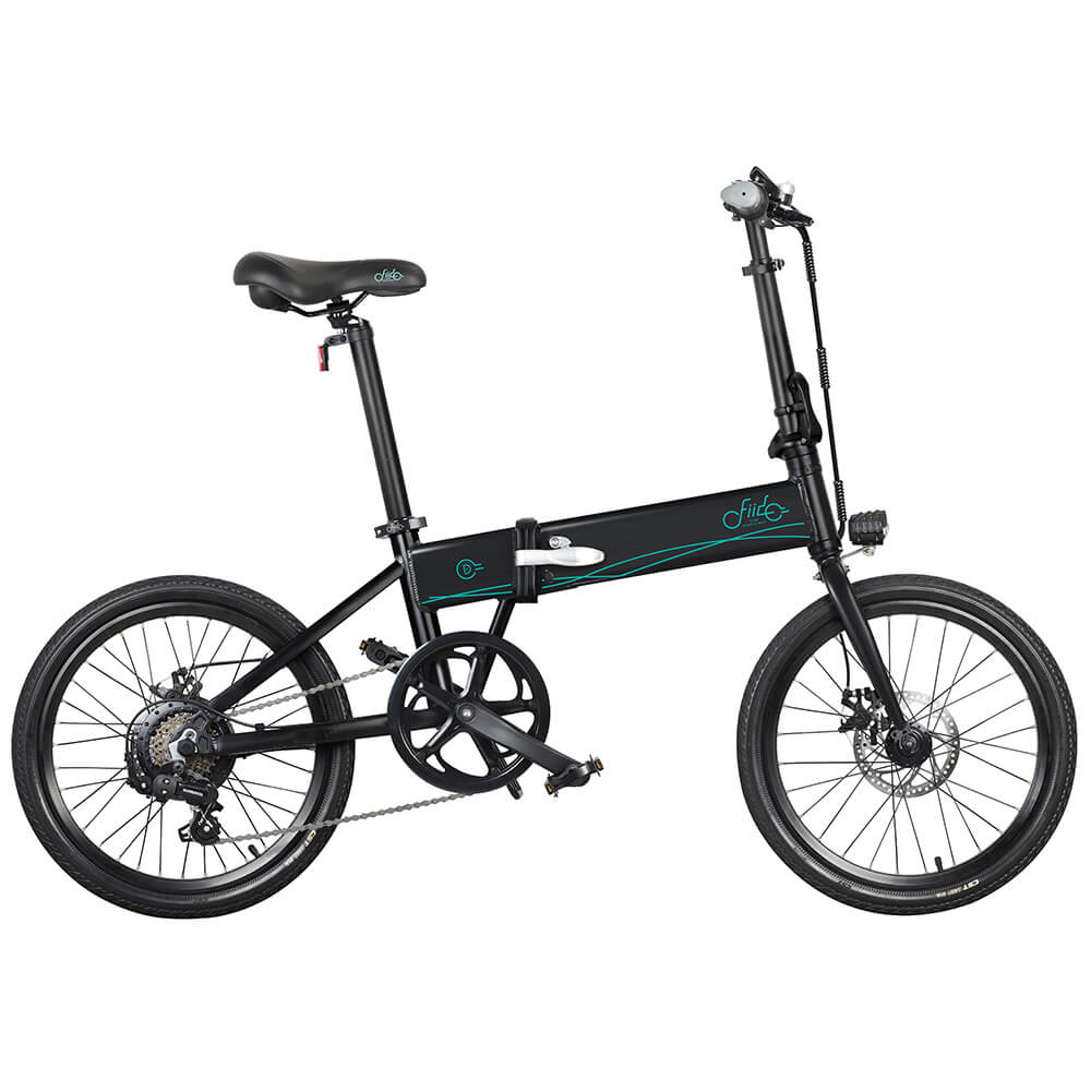 D4S 20 Inch Folding Fat Tire Electric Bike (250W, 10.4Ah, 3 Levels Moped Mode)