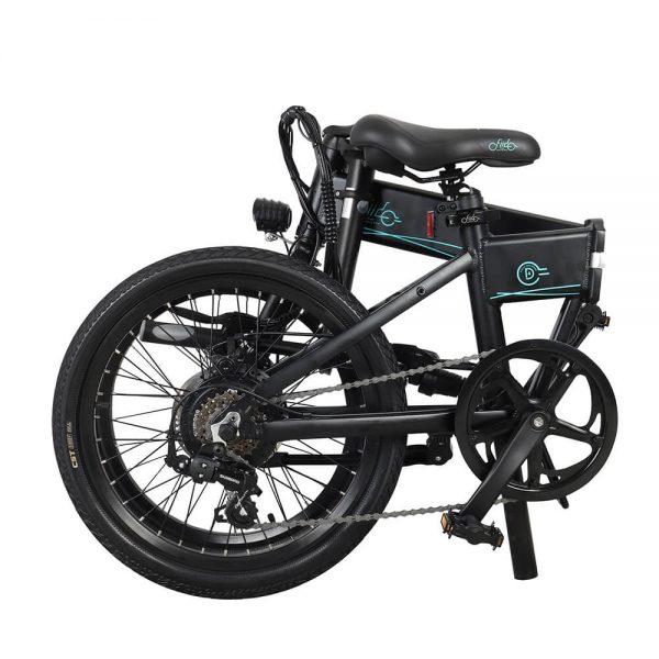 D4S 20 Inch Folding Fat Tire Electric Bike (250W, 10.4Ah, 3 Levels Moped Mode)