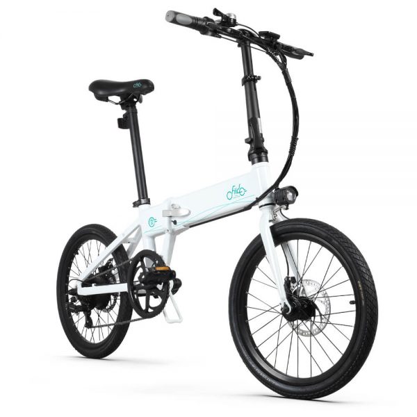 D4S 20 Inch Folding Fat Tire Electric Bike (250W, 10.4Ah, 3 Levels Moped Mode)