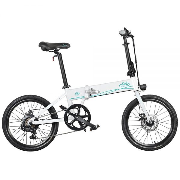 D4S 20 Inch Folding Fat Tire Electric Bike (250W, 10.4Ah, 3 Levels Moped Mode)