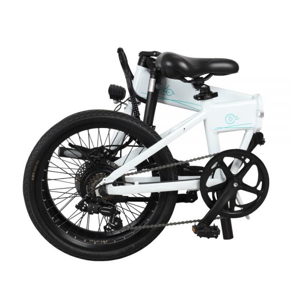 D4S 20 Inch Folding Fat Tire Electric Bike (250W, 10.4Ah, 3 Levels Moped Mode)