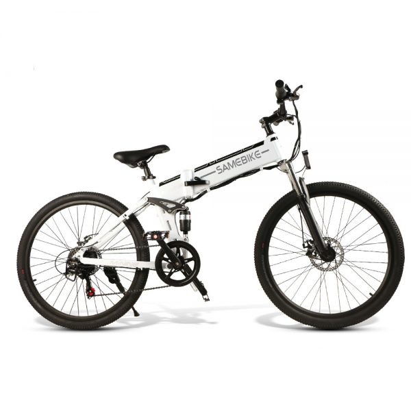 LO26 Inch Spoke Rim Folding Electric Mountain Bike (500W, 10Ah, 7 Speed)